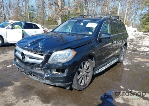 2015 Mercedes-Benz Gl 450 4Matic из США, поврежденный, VIN 4JGDF6EE2FA529889
